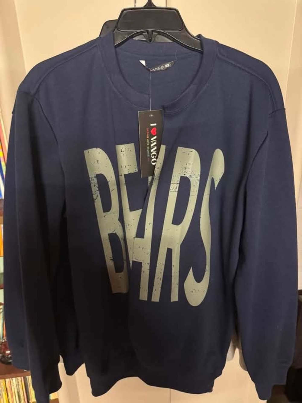 Bears crewneck split cardigan